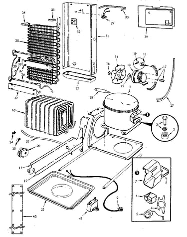 Unit compartment & system