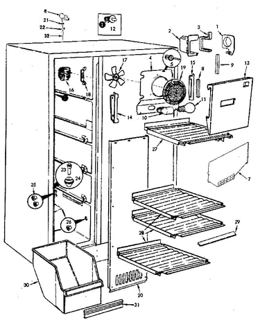 Freezer compartment