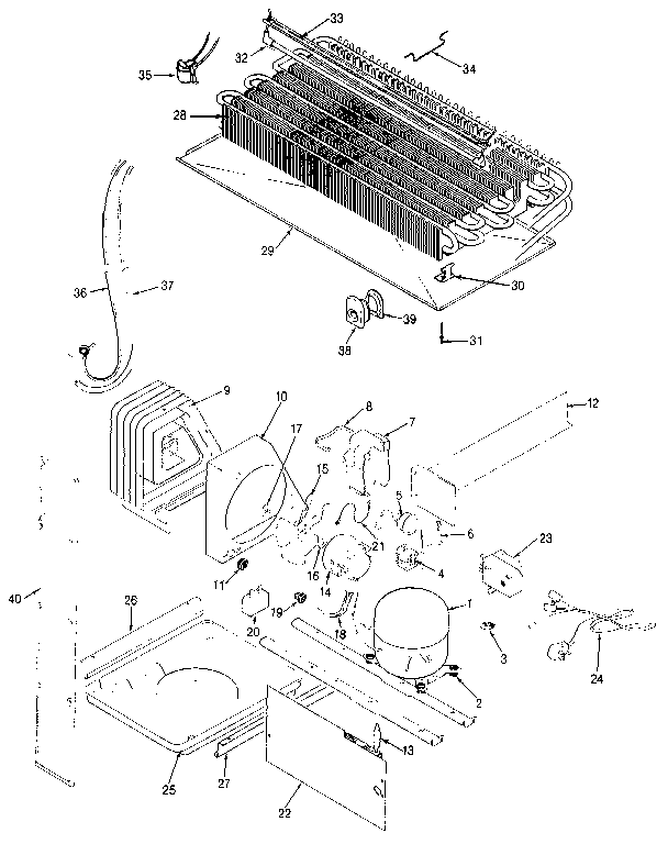 Unit compartment & system