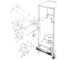 Jenn-Air JRT196B/MAJ55C fresh food compartment diagram