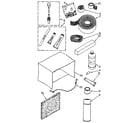 Whirlpool AC1854XTO optional parts (not included) diagram