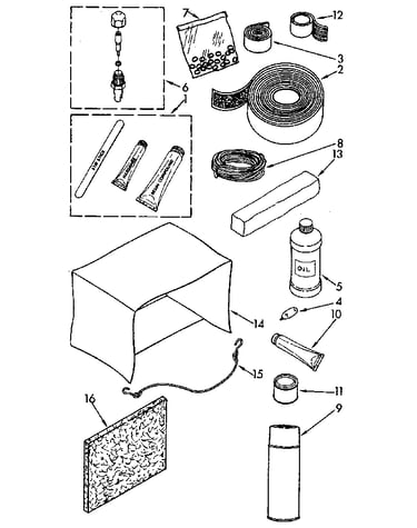 Optional parts (not included)