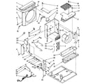 Whirlpool AC2104XT1 air flow and control diagram