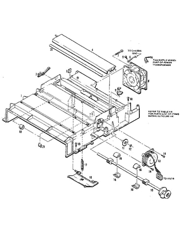 Media chassis assembly