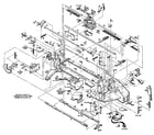 Hewlett Packard HP7550A x,y carriage assembly diagram