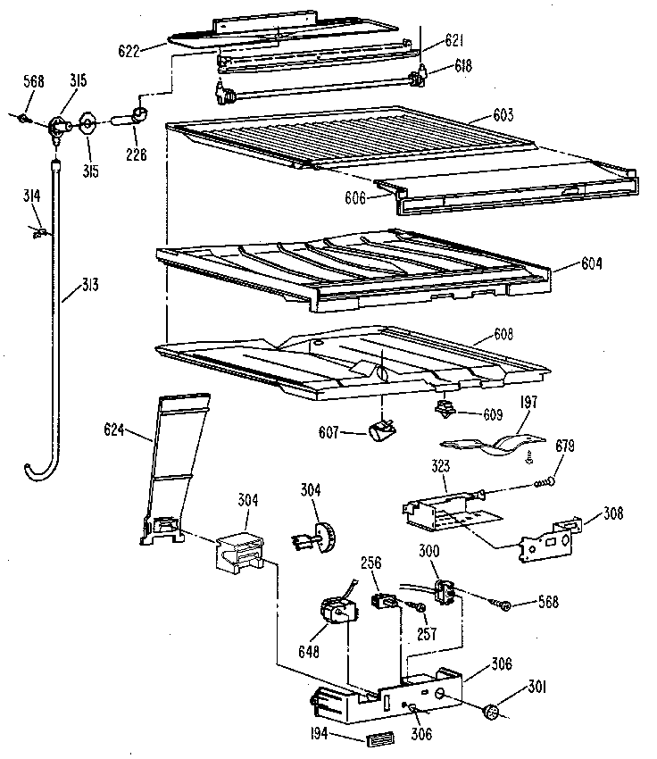 Compartment separator