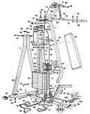 Weight stack frame assembly