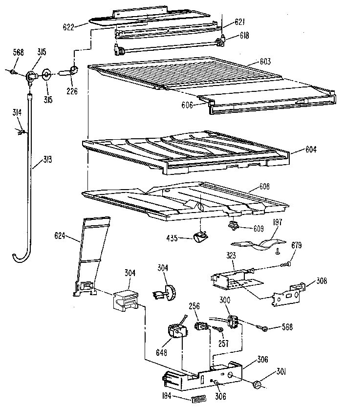 Compartment separator