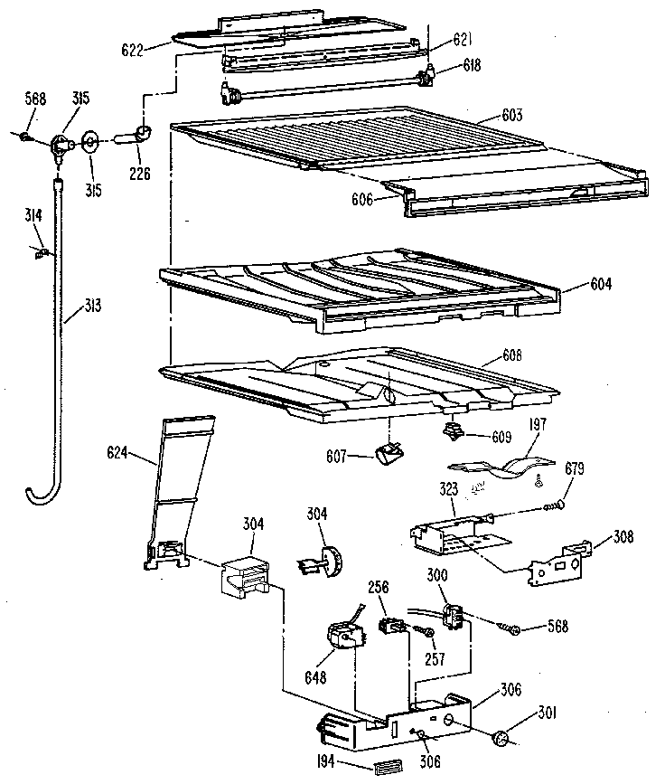 Compartment separator