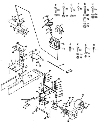 Steering assembly