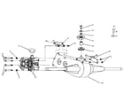 Craftsman 917255551 transaxle and pump assembly diagram
