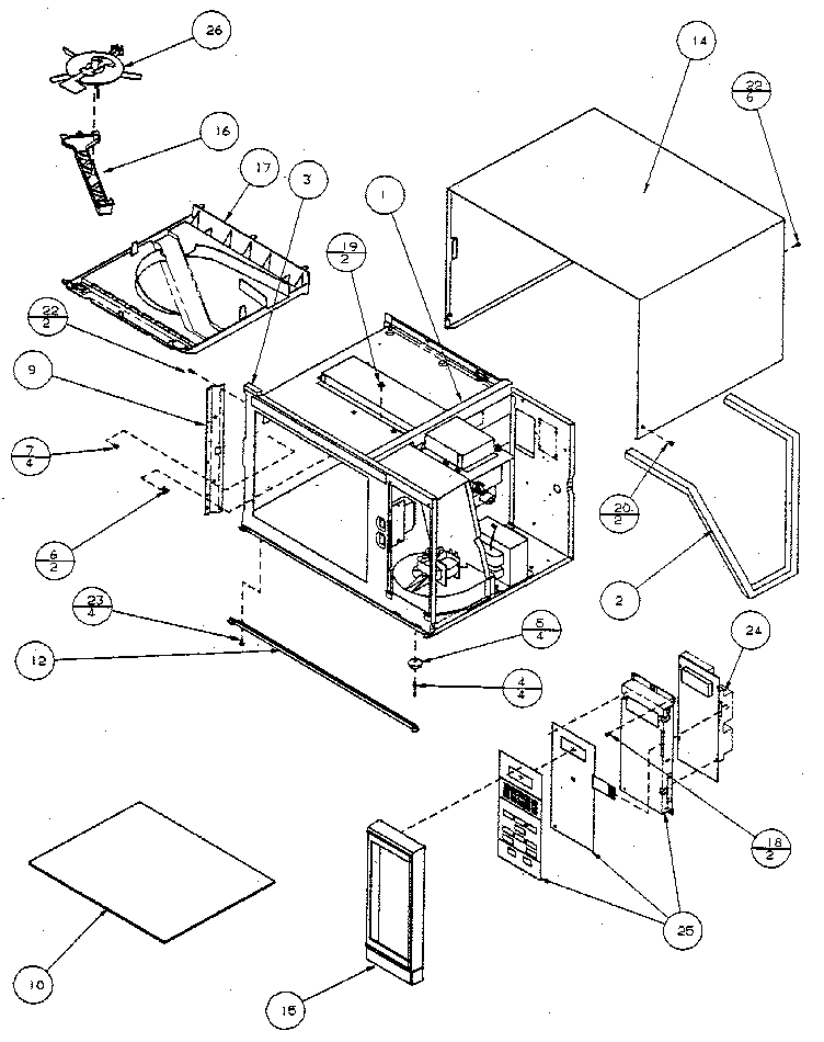 CONTROL PANEL AND CAVITY