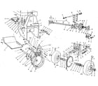 Craftsman C950-52475-9 motor mount assembly diagram