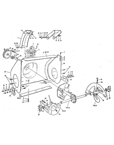 Auger housing assembly