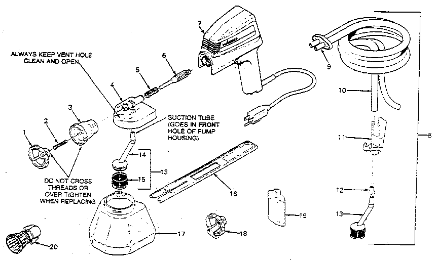 Replacement parts