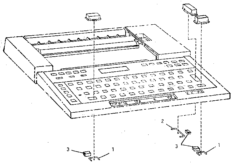 Key top attachment