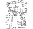 Briggs & Stratton 402700 TO 402799 cylinder assembly diagram