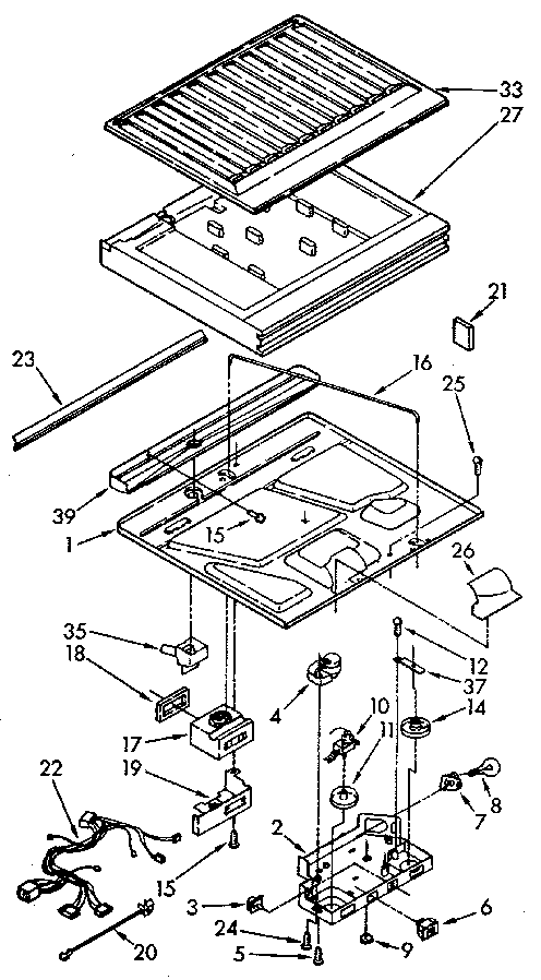 Compartment separator