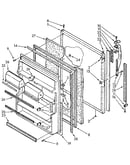 Refrigerator door