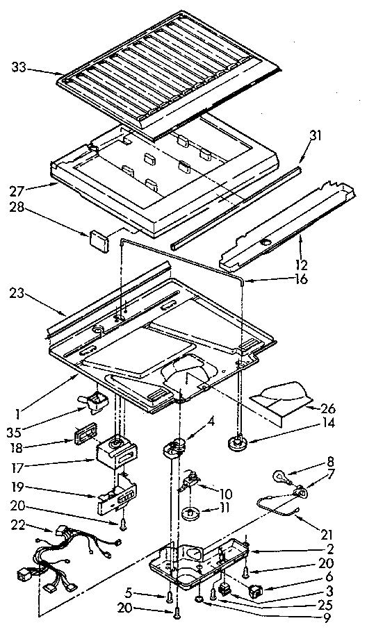 Compartment separator