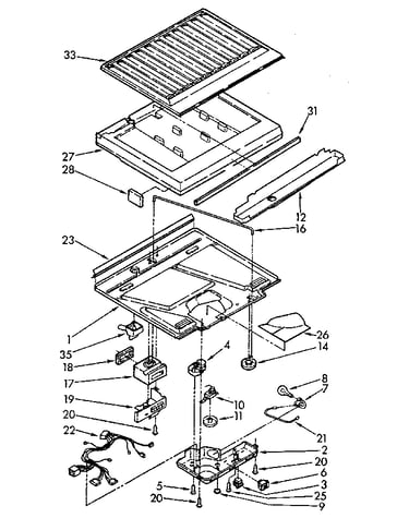 Compartment separator