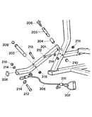 Butterfly arm assembly