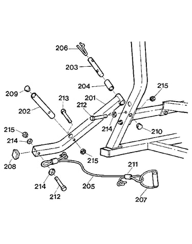 Butterfly arm assembly