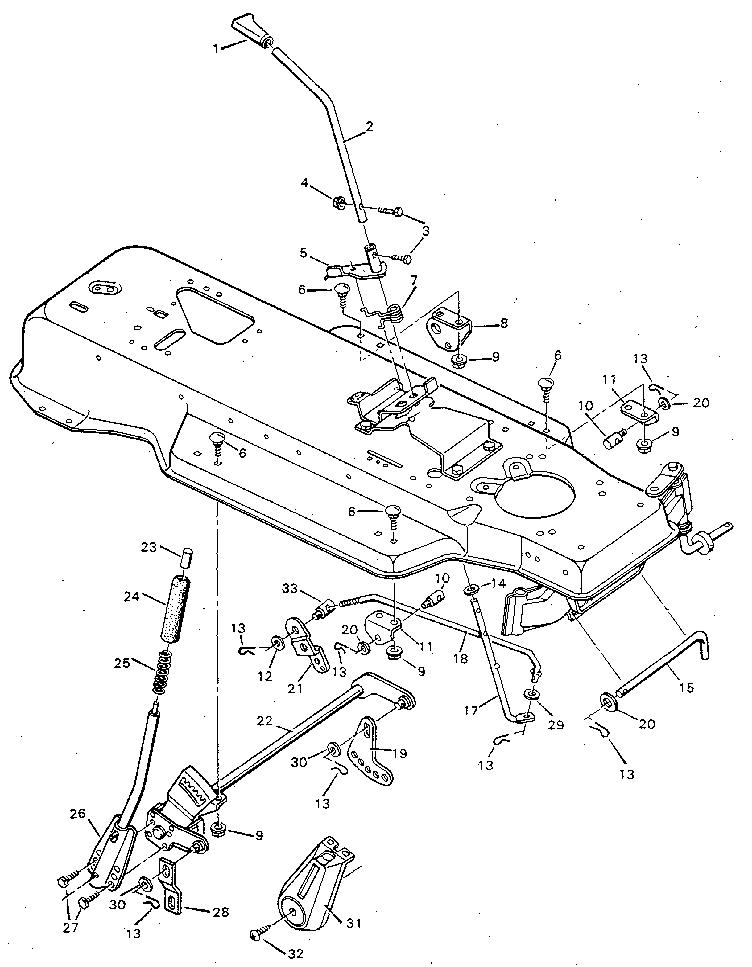 MOWER SUSPENSION