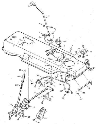 Mower suspension