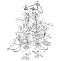 Craftsman 502255193 mower housing diagram