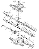 Six speed transaxle peerless model no. 930-011