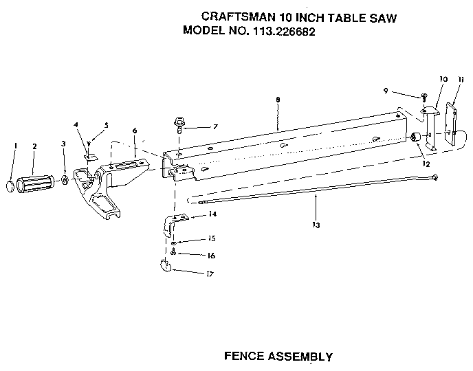 Fence assembly