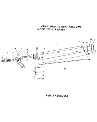 Fence assembly