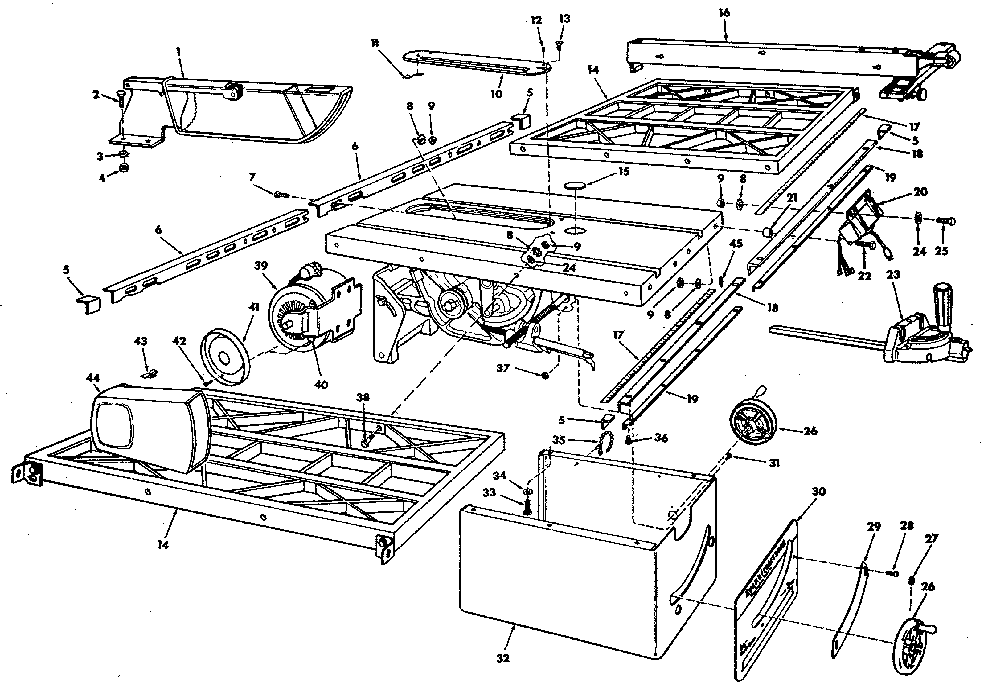 Craftsman 113298842 table saw Parts | Diagrams, Manuals | Sears PartsDirect
