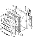 Refrigerator door