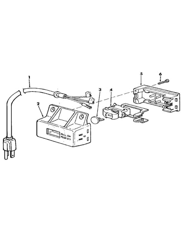 Figure 3 - on-off power outlet
