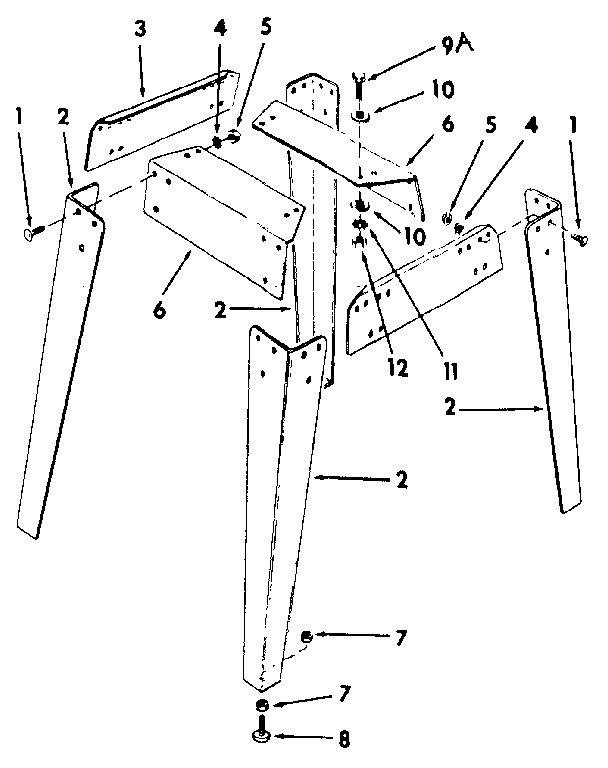 Figure 8 - leg set