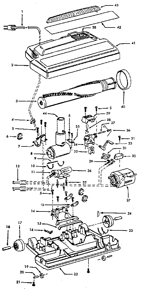 Powered nozzle