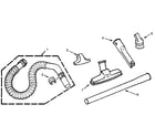 Kenmore 86021730 hose and attachment diagram