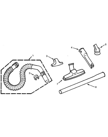 Hose and attachment