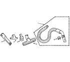 Kenmore 86021740 hose and attachment diagram