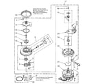 Kenmore 6651581591 pump and motor diagram
