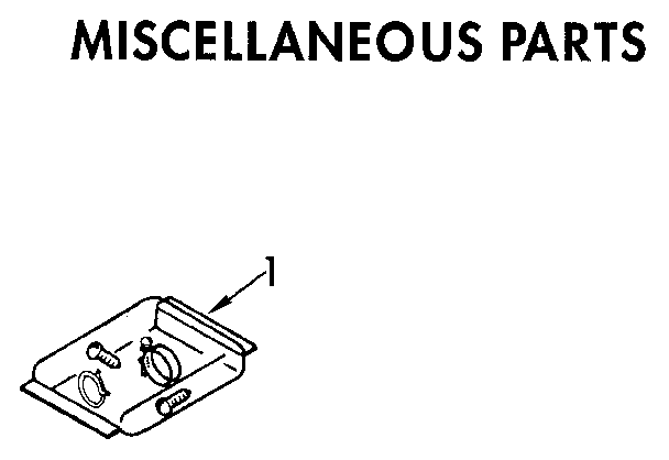 Miscellaneous parts