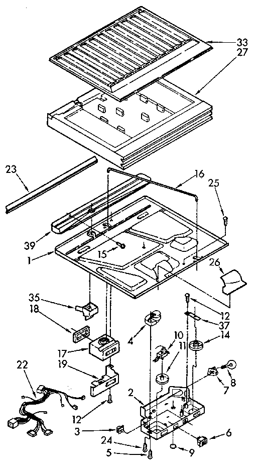 Compartment separator