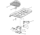 Craftsman 113232210 figure 3 - table assembly diagram