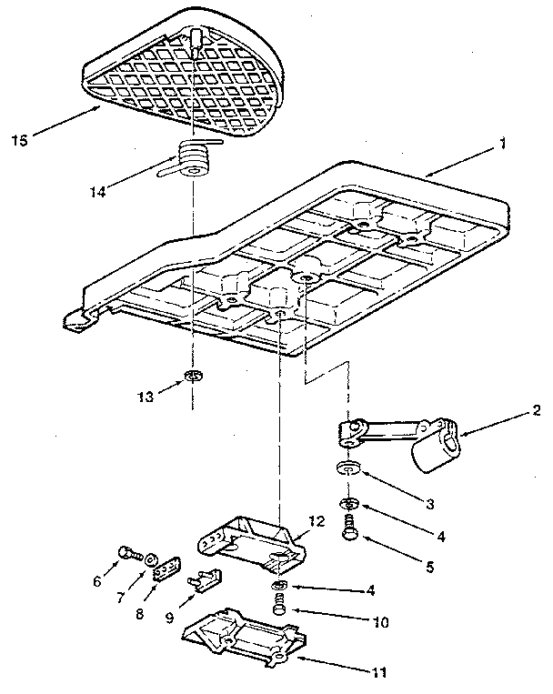 FIGURE 3 - TABLE ASSEMBLY