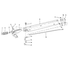 Craftsman 113226670 figure 3 - fence assembly diagram