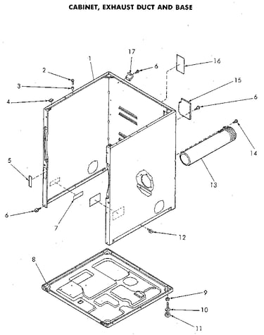 Cabinet and mech. base