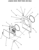 Loading door and seals