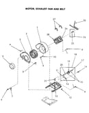 Motor and exhaust fan